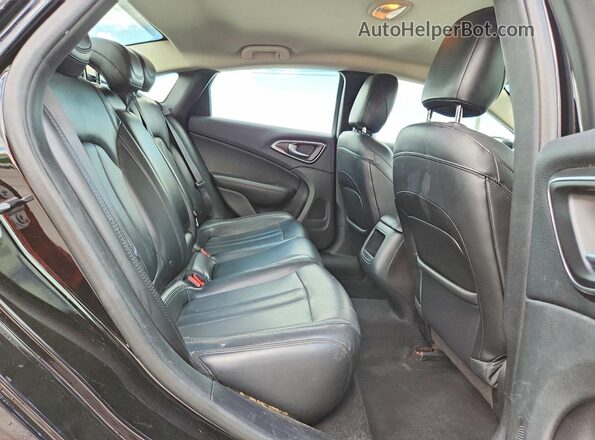 1C3CCCABXHN505360 2017 CHRYSLER 200 Черный Вид задних сидений