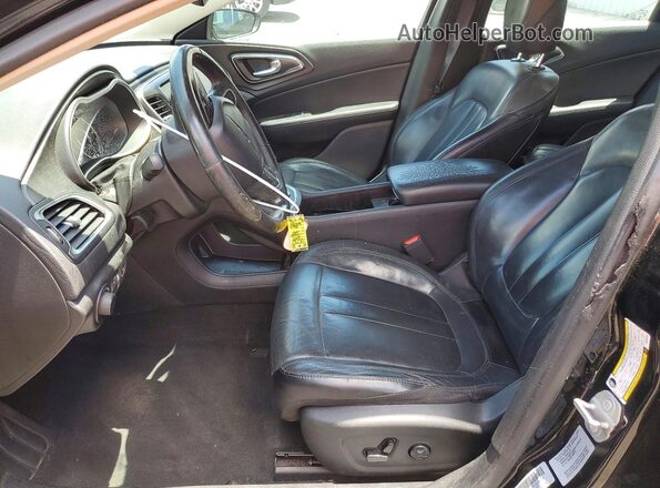 1C3CCCABXHN508341 2017 CHRYSLER 200 Черный Вид салона спереди