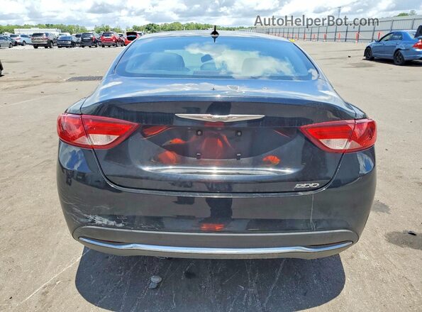 1C3CCCABXHN508341 2017 CHRYSLER 200 Черный Вид сзади