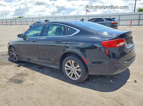 1C3CCCABXHN508341 2017 CHRYSLER 200 Черный Задняя левая четверть