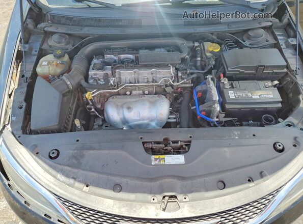1C3CCCABXHN508341 2017 CHRYSLER 200 Черный Вид задней части салона