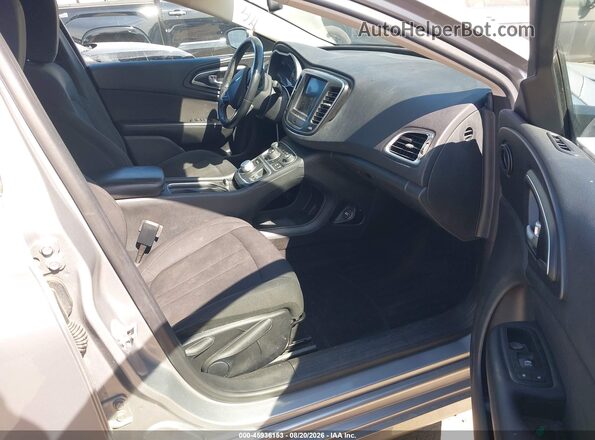 1C3CCCAG1GN147298 2016 CHRYSLER 200 Серый Вид салона спереди