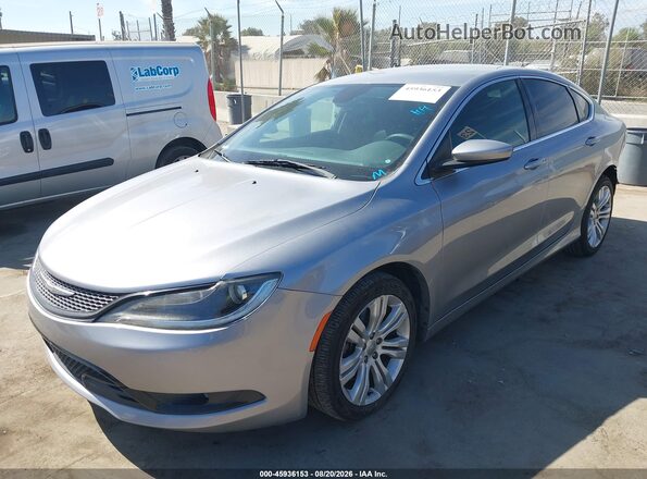1C3CCCAG1GN147298 2016 CHRYSLER 200 Серый Передняя левая четверть