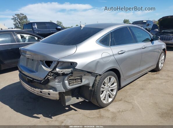 1C3CCCAG1GN147298 2016 CHRYSLER 200 Серый Задняя правая четверть