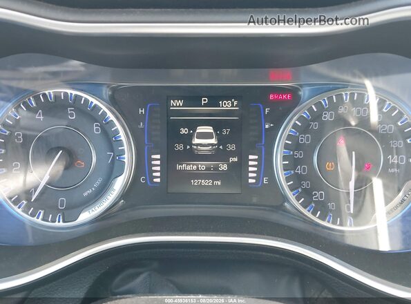 1C3CCCAG1GN147298 2016 CHRYSLER 200 Серый Вид задних сидений
