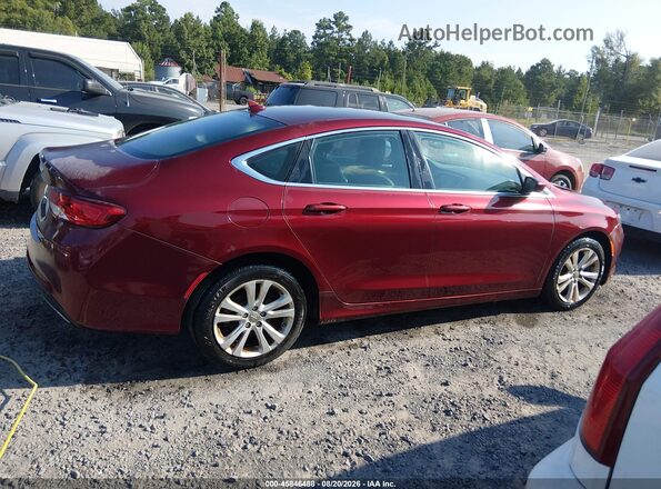 1C3CCCAG3HN510234 2017 CHRYSLER 200 Red Rear interior view