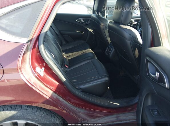 1C3CCCAG3HN510234 2017 CHRYSLER 200 Red VIN sticker view