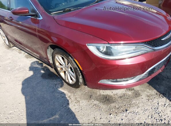 1C3CCCAG3HN510234 2017 CHRYSLER 200 Red 