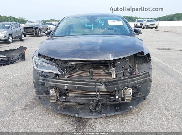 1C3CCCAG6GN186971 2016 CHRYSLER 200 Gray Front view