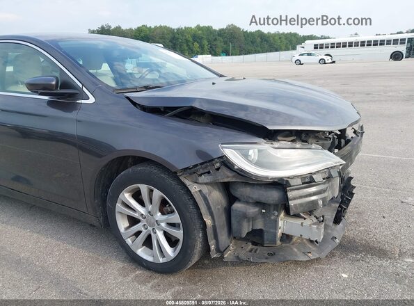 1C3CCCAG6GN186971 2016 CHRYSLER 200 Gray 360 interior view