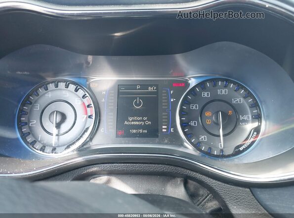 1C3CCCBB0GN117325 2016 CHRYSLER 200 Белый Вид задних сидений