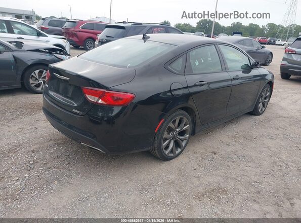 1C3CCCBB0GN161986 2016 CHRYSLER 200 Black Trasero derecho