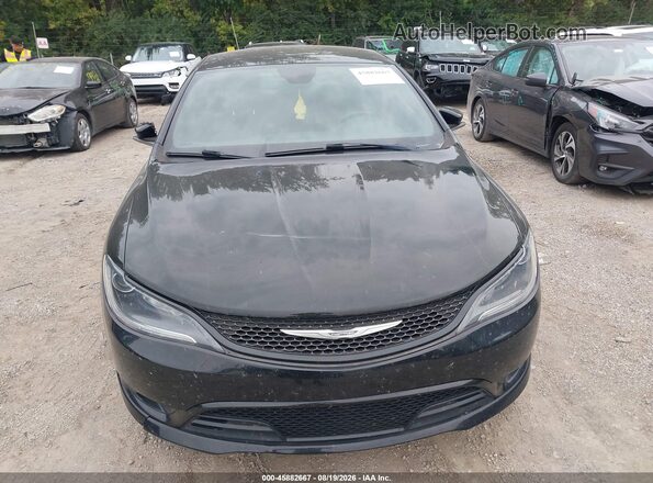 1C3CCCBB0GN161986 2016 CHRYSLER 200 Black Vista frontal