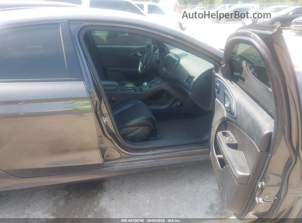 1C3CCCBB1GN162645 2016 CHRYSLER 200 Black Սալոնի դիմացի տեսք