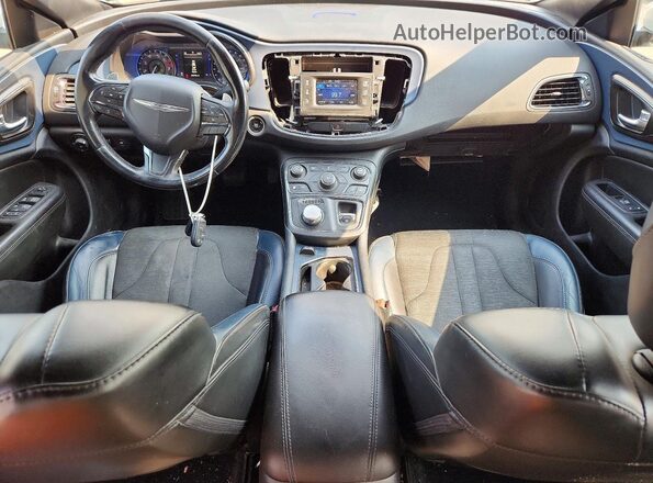 1C3CCCBB4GN161618 2016 CHRYSLER 200 Белый Вид панели приборов
