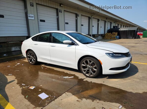 1C3CCCBB4GN161618 2016 CHRYSLER 200 Белый Передняя правая четверть