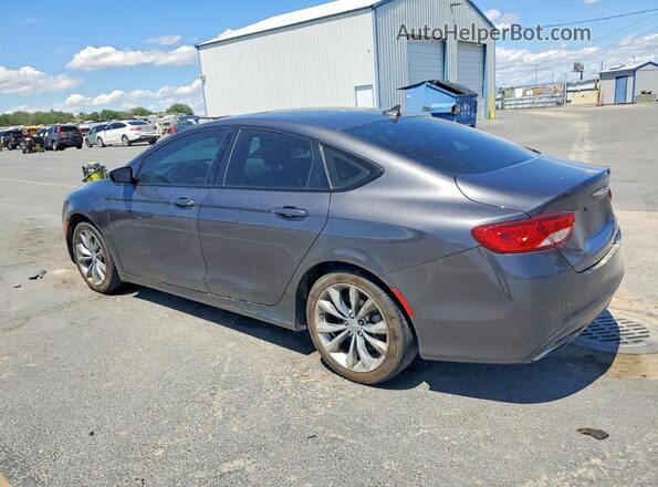 1C3CCCBB7GN182267 2016 CHRYSLER 200 Charcoal Tył lewy