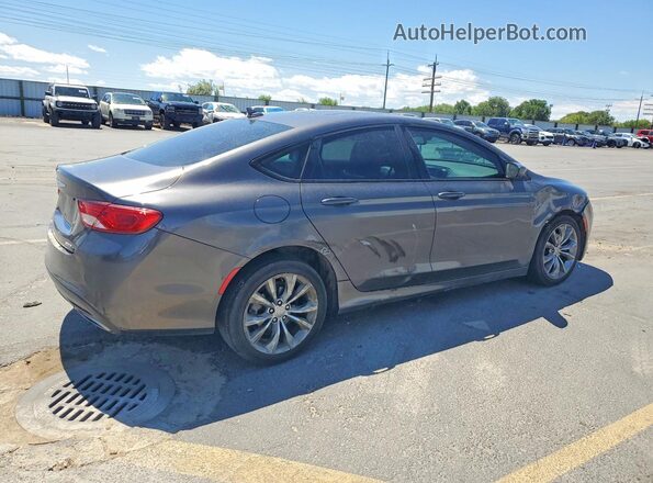 1C3CCCBB7GN182267 2016 CHRYSLER 200 Charcoal Tył prawy