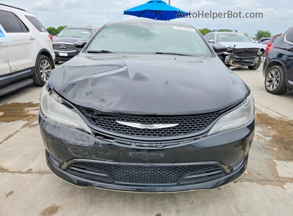 1C3CCCBG2GN138673 2016 CHRYSLER 200 Black Front view