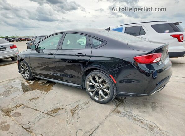 1C3CCCBG2GN138673 2016 CHRYSLER 200 Black Rear left
