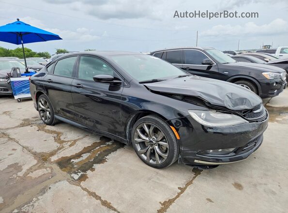 1C3CCCBG2GN138673 2016 CHRYSLER 200 Black Front right