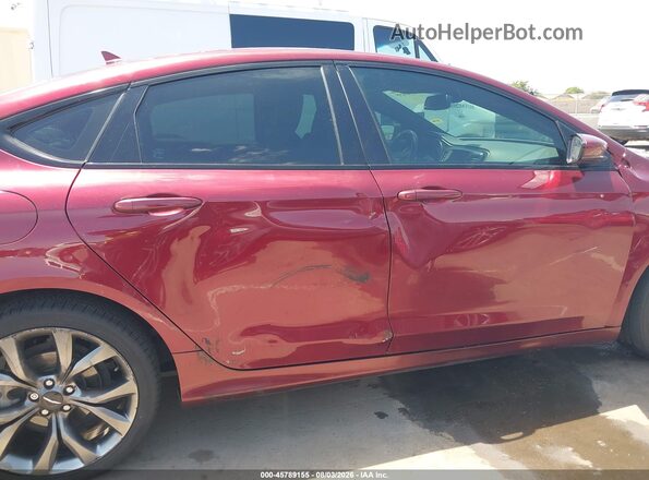 1C3CCCBG7GN104759 2016 CHRYSLER 200 Красный Панорамный вид салона 360°