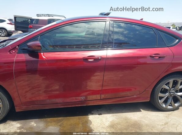 1C3CCCBG7GN104759 2016 CHRYSLER 200 Красный 