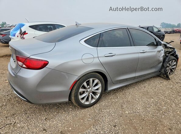 1C3CCCCB1GN134228 2016 CHRYSLER 200 Silver Trasero derecho