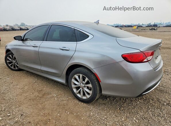 1C3CCCCB1GN134228 2016 CHRYSLER 200 Silver Trasero izquierdo