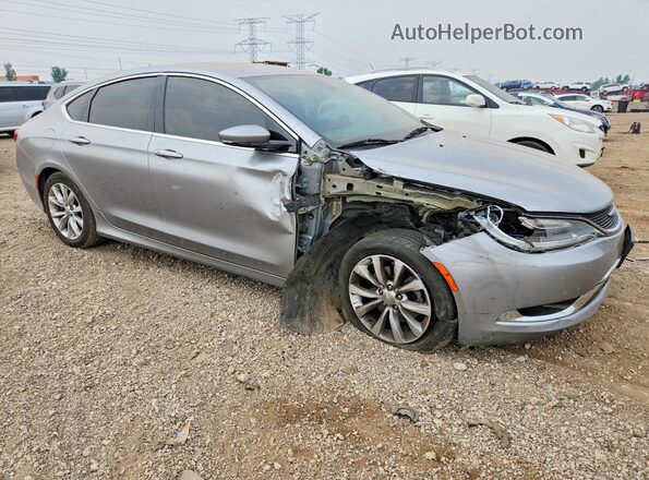 1C3CCCCB1GN134228 2016 CHRYSLER 200 Silver Delantero derecho