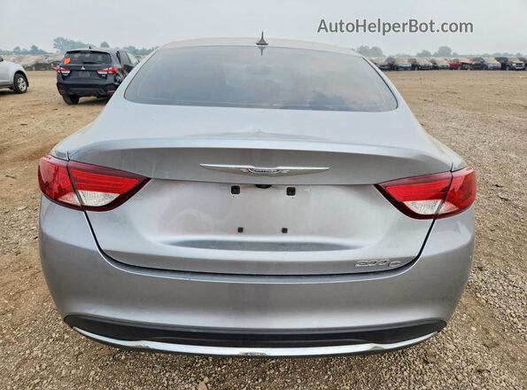 1C3CCCCB1GN134228 2016 CHRYSLER 200 Silver Vista trasera