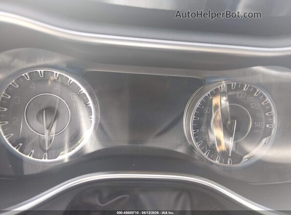 1C3CCCCG1GN125900 2016 CHRYSLER 200 Black Widok tylnych siedzeń