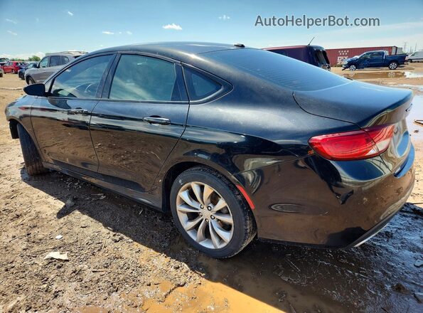 1C3CCCDG4GN105509 2016 CHRYSLER 200 Black Tył lewy