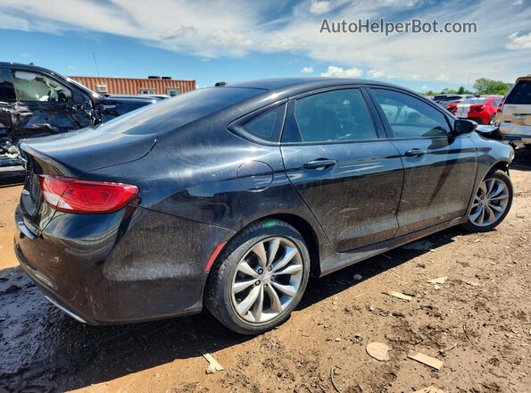 1C3CCCDG4GN105509 2016 CHRYSLER 200 Black Tył prawy