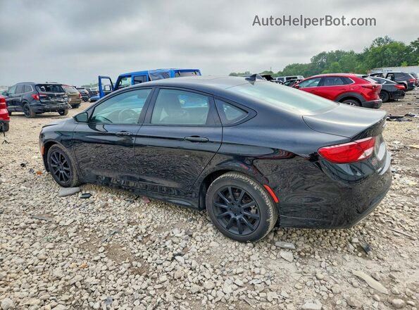 1C3CCCDG6GN158406 2016 CHRYSLER 200 Black Հետևի ձախ
