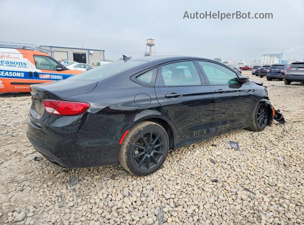 1C3CCCDG6GN158406 2016 CHRYSLER 200 Black Հետևի աջ