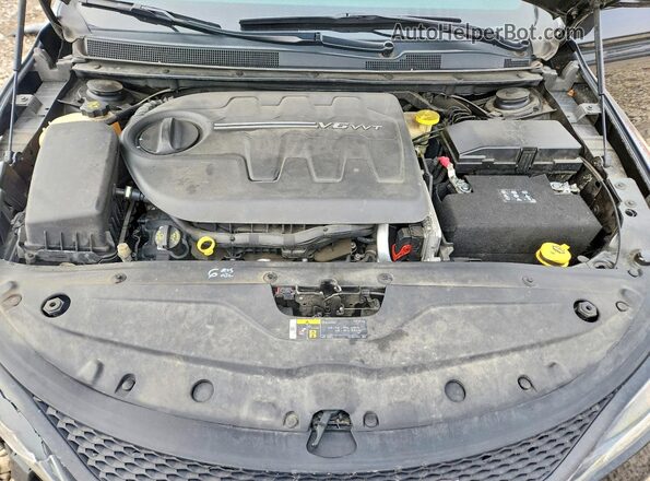 1C3CCCDG6GN158406 2016 CHRYSLER 200 Black Սալոնի հետևի տեսք