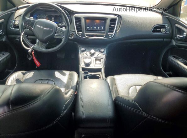 1C3CCCDG9GN152308 2016 CHRYSLER 200 Burgundy Vista del salpicadero
