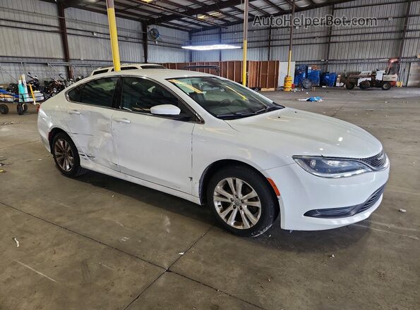 1C3CCCFB2GN186723 2016 CHRYSLER 200 White წინა მარჯვენა