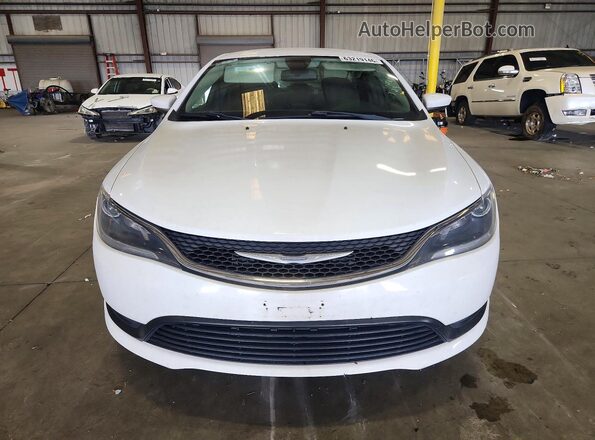 1C3CCCFB2GN186723 2016 CHRYSLER 200 White წინა ხედი
