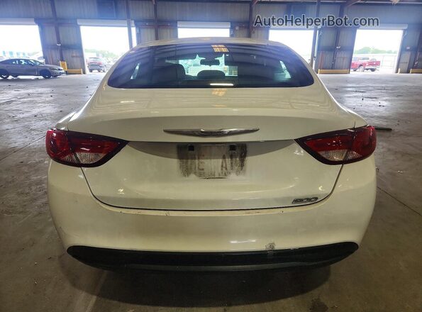 1C3CCCFB2GN186723 2016 CHRYSLER 200 White უკანა ხედი