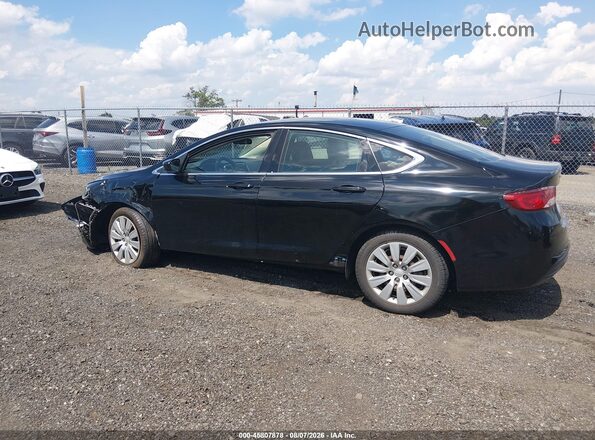 1C3CCCFB3GN134081 2016 CHRYSLER 200 Black Սալոնի 360 աստիճան տեսք