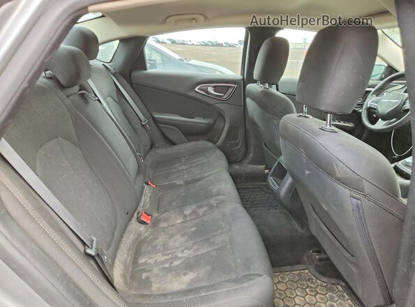 1C3CCCFB4GN181085 2016 CHRYSLER 200 Silver Vista de los asientos traseros