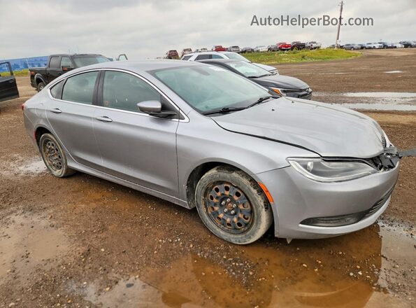 1C3CCCFB4GN181085 2016 CHRYSLER 200 Silver Delantero derecho