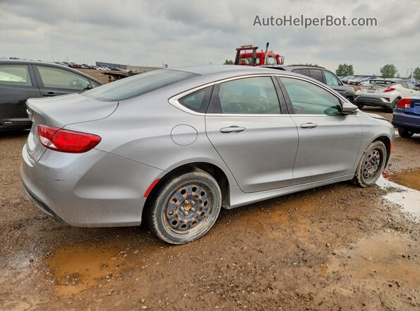 1C3CCCFB4GN181085 2016 CHRYSLER 200 Silver Trasero derecho