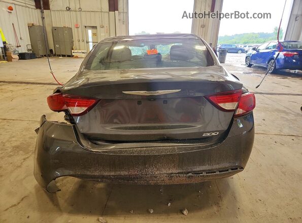 1C3CCCFB8HN501347 2017 CHRYSLER 200 Серый Вид сзади
