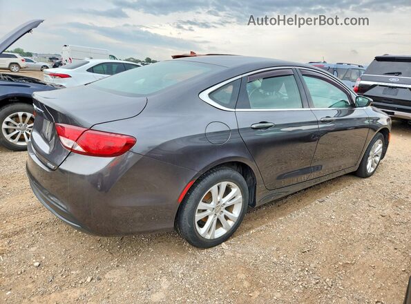 1C3CCCFB8HN504362 2017 CHRYSLER 200 Gray Задня права чверть