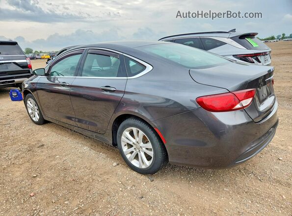 1C3CCCFB8HN504362 2017 CHRYSLER 200 Gray Задня ліва чверть