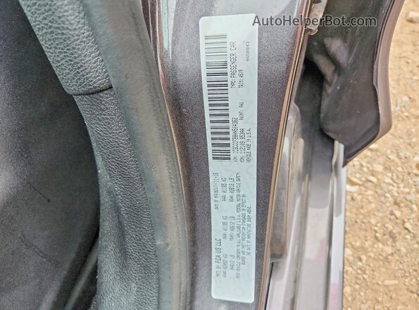 1C3CCCFB8HN504362 2017 CHRYSLER 200 Gray Вид наклейки з VIN-кодом