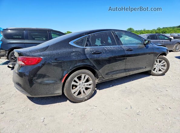 1C3CCCFB9HN509330 2017 CHRYSLER 200 Black უკანა მარჯვენა